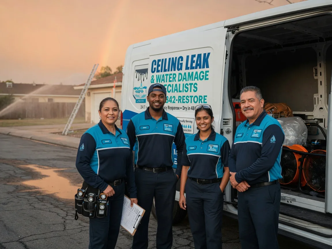 Ceiling Leak Cleanup company in Delmont, NJ