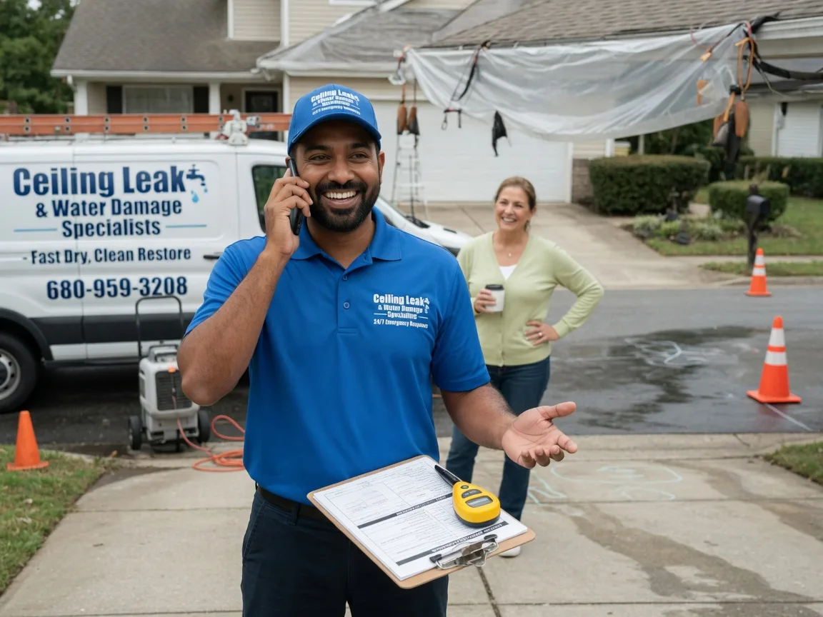 Ceiling Leak Cleanup Delmont, NJ FAQs